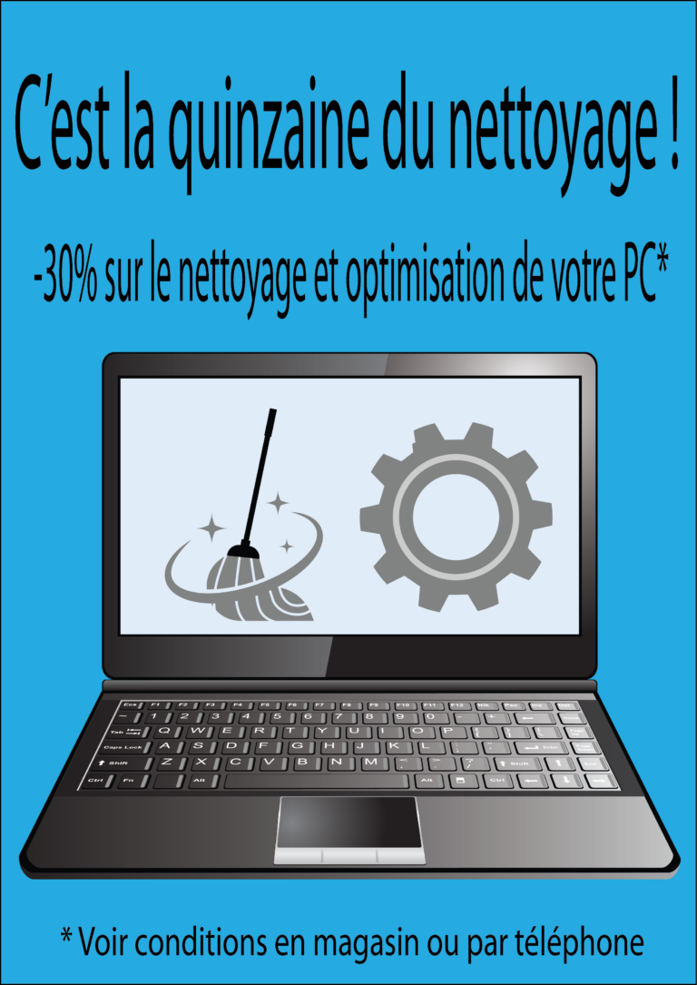 La Quinzaine nettoyage pc